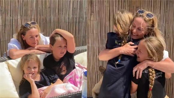 itvanglia's tweet image. Watch: Emotional moment medic mum from Norfolk is reunited with her young daughters after nine weeks apart. itv.com/news/2020-06-0…