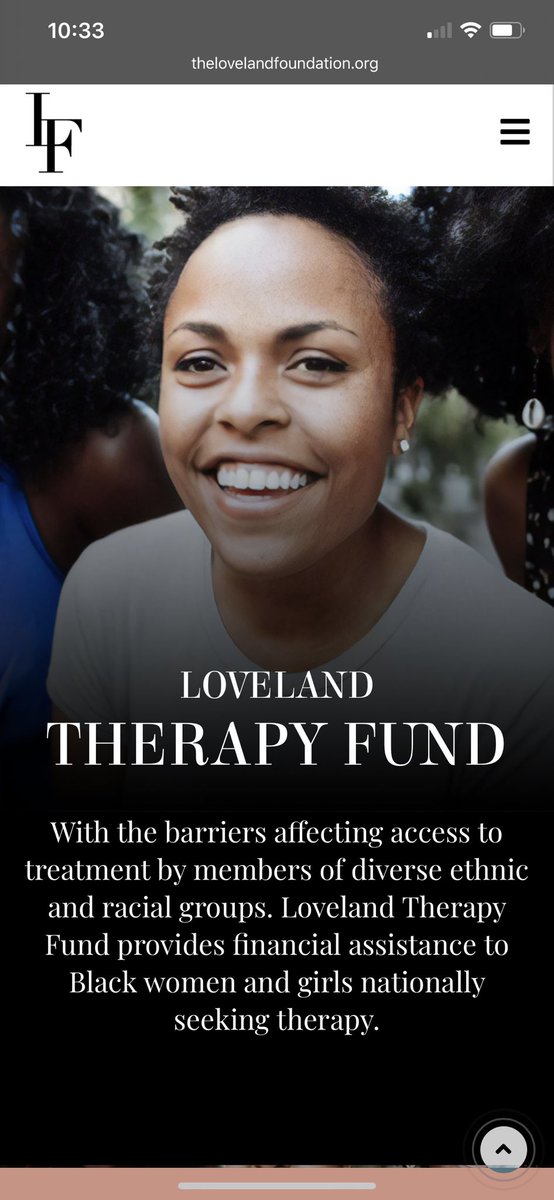 kihmberlie's tweet image. Founded by Rachel Cargle, a black woman, this fund is for raising money for black women and girls to get free hours of therapy sessions!! This is NEEDED!!
