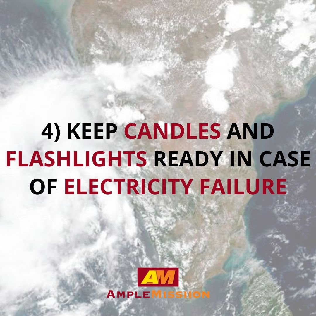 As #CycloneNisarg approaches Mumbai, here are some precautions you can follow. Team Ample wishes for your safety and good health. Stay safe and stay strong!