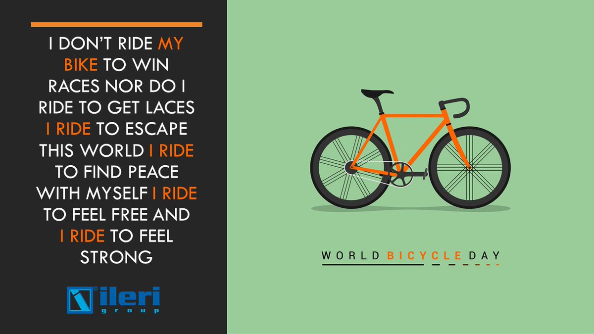 Dünya Bisiklet Gününüz Kutlu Olsun!