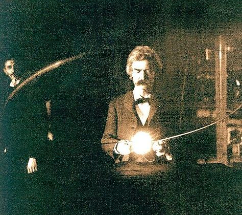 And it was perfect. Tesla was about to be flabbergasted... And his navigator through these murky waters of high-tech and breakaway society secrets was one of my favorites.Someone VERY familiar with our Sonora boys and their NEEDS...Samuel Clemens (AKA Mark Twain)