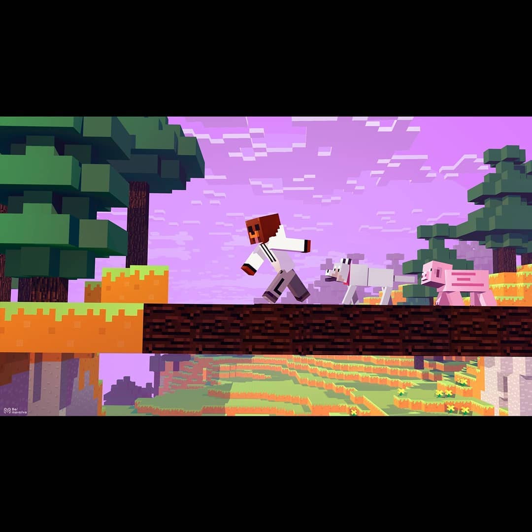 XPPen_Spain's tweet image. Obras de IG:@mavsiilva⁣🎨🍀

Un estilo que mezclando 3D y algunas técnicas de ilustración. El segundo es para crear un wallpaper de Minecraft para @elrubiusOMG__ ⁣🏞

#retominecraft #xppen #xppenartist #compargame #reto #minecraft #dibujodigital #3D #minecraftbuilds #cubeworld