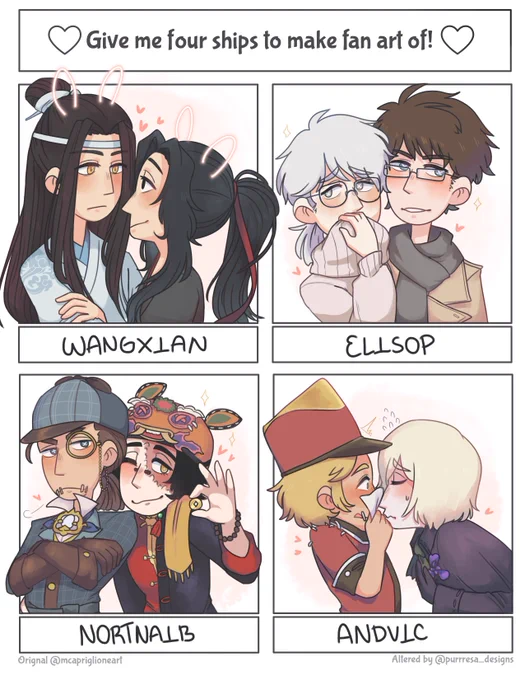Some ships I did for friends and facebook page that I forgot to upload here ???

#4shipsfanart 
