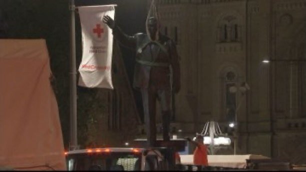 #RizzoStatue has been removed thanks to the #Phillyprotests!

Now, let’s remove #teargas, #tanks, #stopnfrisk, #chokeholds, #killercops, #whitesupremacists on the force . . . for starters!

I know, I know. I’m a radical.