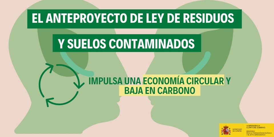 Glasof_SL's tweet photo. #Software #Covid19
#EconomíaCircular | El Consejo de Ministros ayer ha dado luz verde al anteproyecto de Ley de Residuos y Suelos Contaminados.

✅ Limitaciones a los plásticos de un solo uso, estableciendo un impuesto.

Más Info: Vía @desdelamoncloa 
https://t.co/n1qxgQvZ1H https://t.co/AUSl5GzfPx