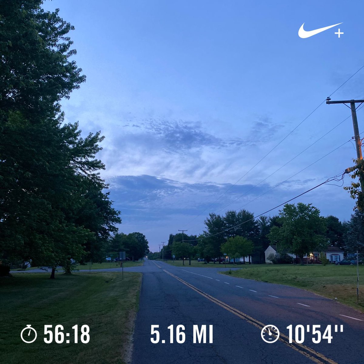 Got up early and got in over a 5 mile run.  Now to get some work done!