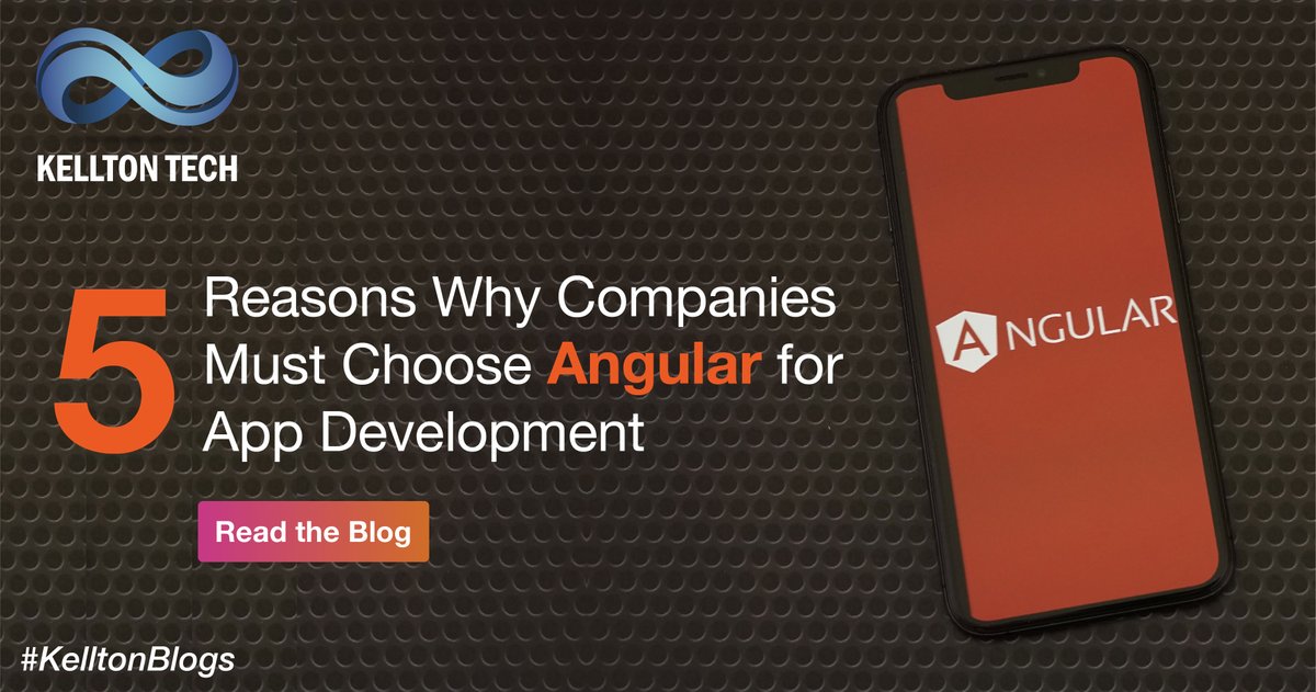 KelltonTech's tweet image. Looking to build an enterprise or #UserApplication? Read the #Blog to learn why #Angular is developer-friendly and the first choice of businesses: bit.ly/KT-Blogs-Angul…

#DigitalTransformation #Mobility #Technology #KelltonBlogs