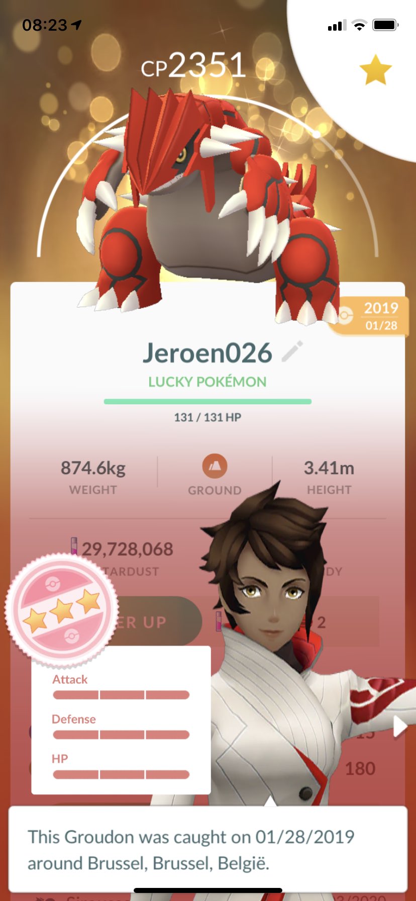 Shiny Groudon Trading - POGO Trading