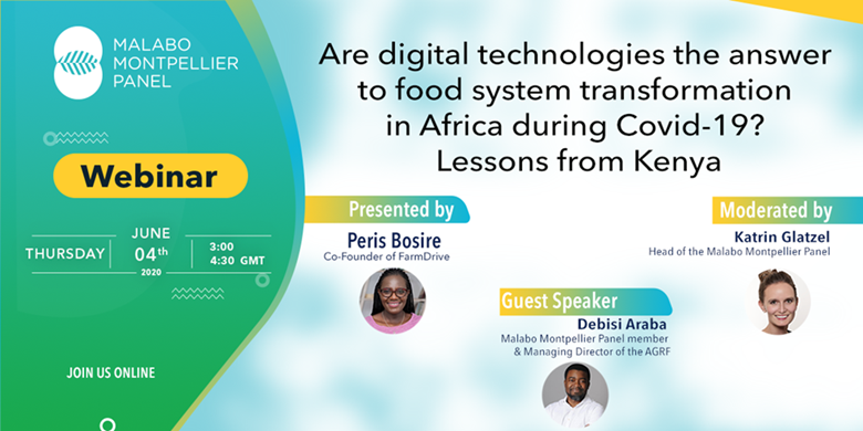 TheAGRF's tweet photo. .@MaMoPanel’s June 4th webinar, will feature @MaMoPanel’s @DebisiAraba & @KatrinGlatzel, and @PerisBorise, Co-founder of the Kenyan startup @farmdrive. Follow link for more info! #agtech #ByteByByte https://t.co/xK2ccH9cDw https://t.co/TuqYBVk6gO