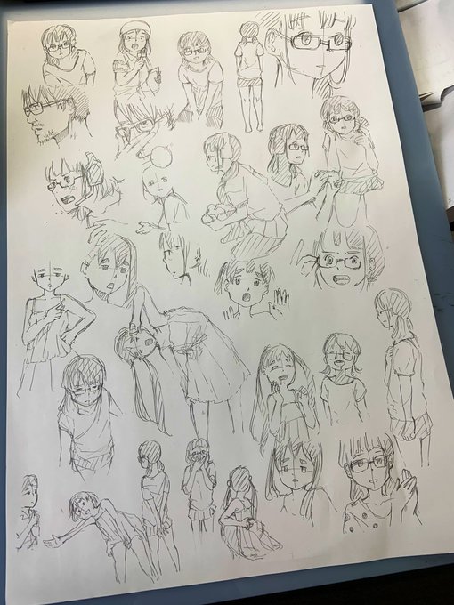 今日の漫画模写です

年齢がバラバラだったので難しかったですが、楽しく描けたので良かった
魅力的なキャラクターがやっぱり多いなー浅野いにお先生

今のところまだ集中力切れてないから
最高です笑 