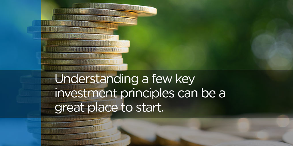Over the next few posts we'll share with you a few key investment principles. Keep an eye out for them. #Investing101 #Investmentprinciples