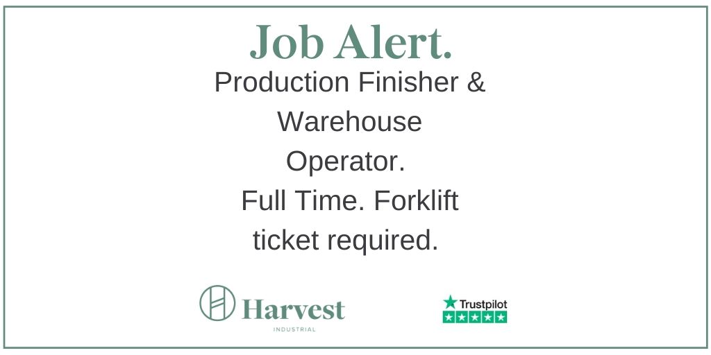 *Job Alert* 

If you are interested in this position, please contact Harvest tel: 1300 363 128

#jobsingeelong #geelongcareers #productionroles #positionsvacant #geelongjobs #TalentUnearthed