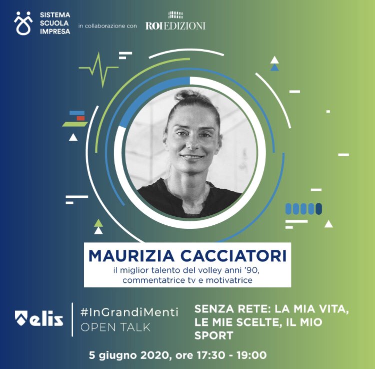 valemariniHR's tweet photo. Un nuovo evento #InGrandiMenti, a cura di @centroELIS, con ospite @maucaccia 
Parleremo di diversi temi tra cui: il #coraggio, il #cambiamento, la flessibilità, la capacità di aspettare, i team al femminile e il valore della #Community
Per partecipare 👉 https://t.co/H0cxUwupSH https://t.co/NU3vtLTsVf