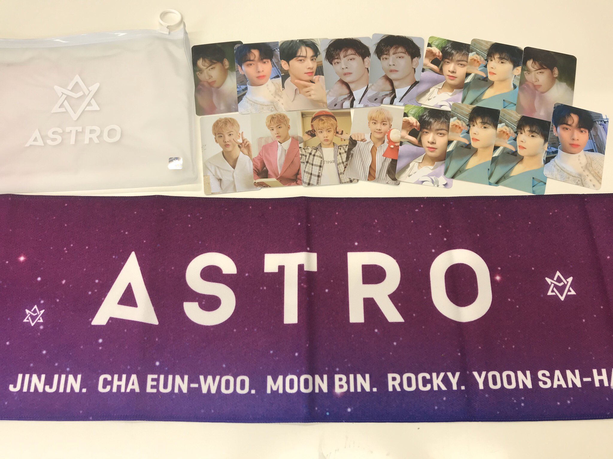 ASTRO ジンジン トレカセット 吹き掛ける ASTRO ジンジン トレカセット 吹き掛ける