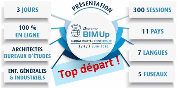 Graitec_France's tweet photo. Top départ - BIMUp DIGITAL CONFERENCE : + de 300 webinars GRATUITS en ligne. Vous pouvez encore vous inscrire : https://t.co/5vKNV0M6SX
#BIM #conception #calculDeStructure #fabrication #SimulationThermique #GraitecBIMUP #Graitec #Revit #Calcul #Dynamo #Architecture #Construction https://t.co/ilochRtqS0