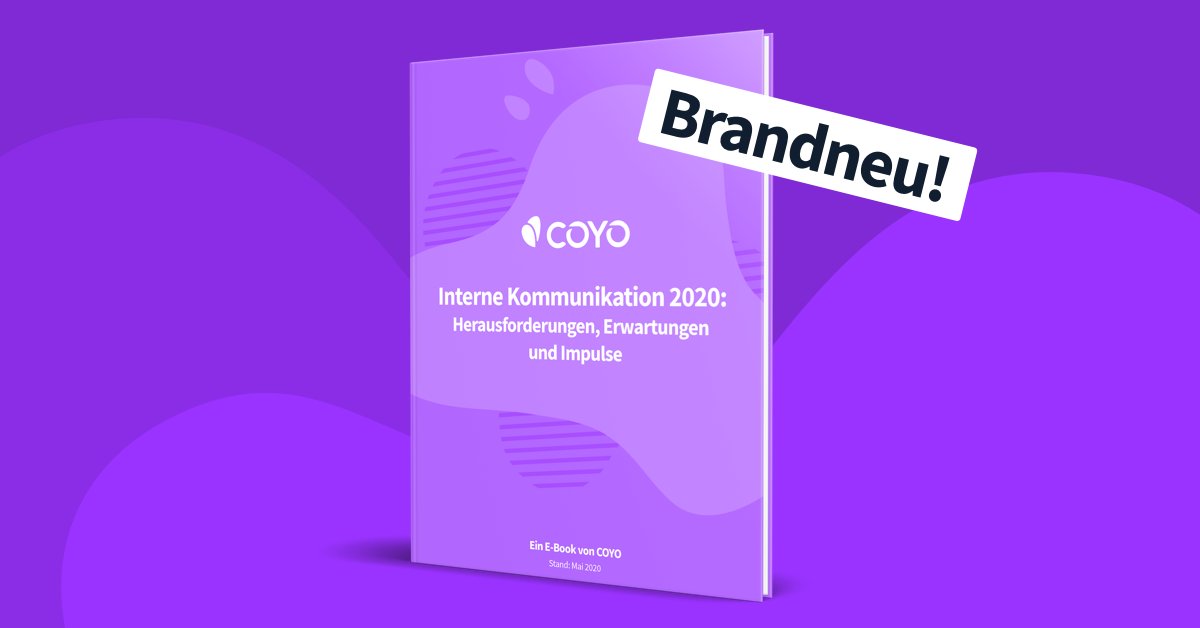 coyoapp's tweet photo. Kennst du schon unser neues E-Book? Wir sagen euch, wie sich die IK durch Corona verändert, welche Vorteile die Stakeholder davon haben und welche Chancen sich für Home-Office, Digitalisierung und New Work ergeben. 
Sicher dir dein kostenloses Exemplar: https://t.co/vZbRhrbZzN https://t.co/2G9FOzUYLB