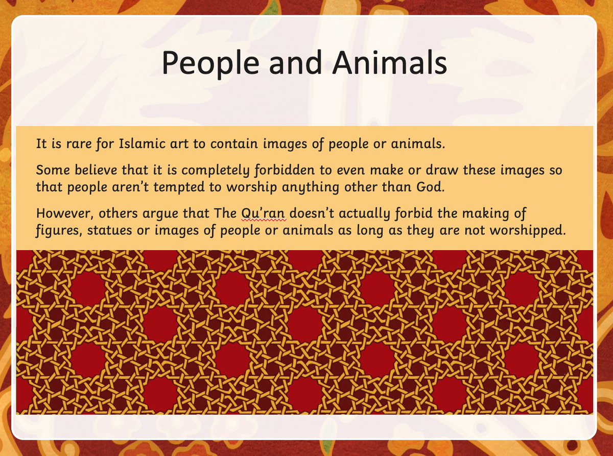 StFrancisE1's tweet photo. Good morning @StJohntheApost1! Studyladder is ready for you. The RE has been sent too. This week we are learning about Islam with a focus on Islamic art. We'd love to see your patterns. @StAnnesCPS https://t.co/END86GKCBs