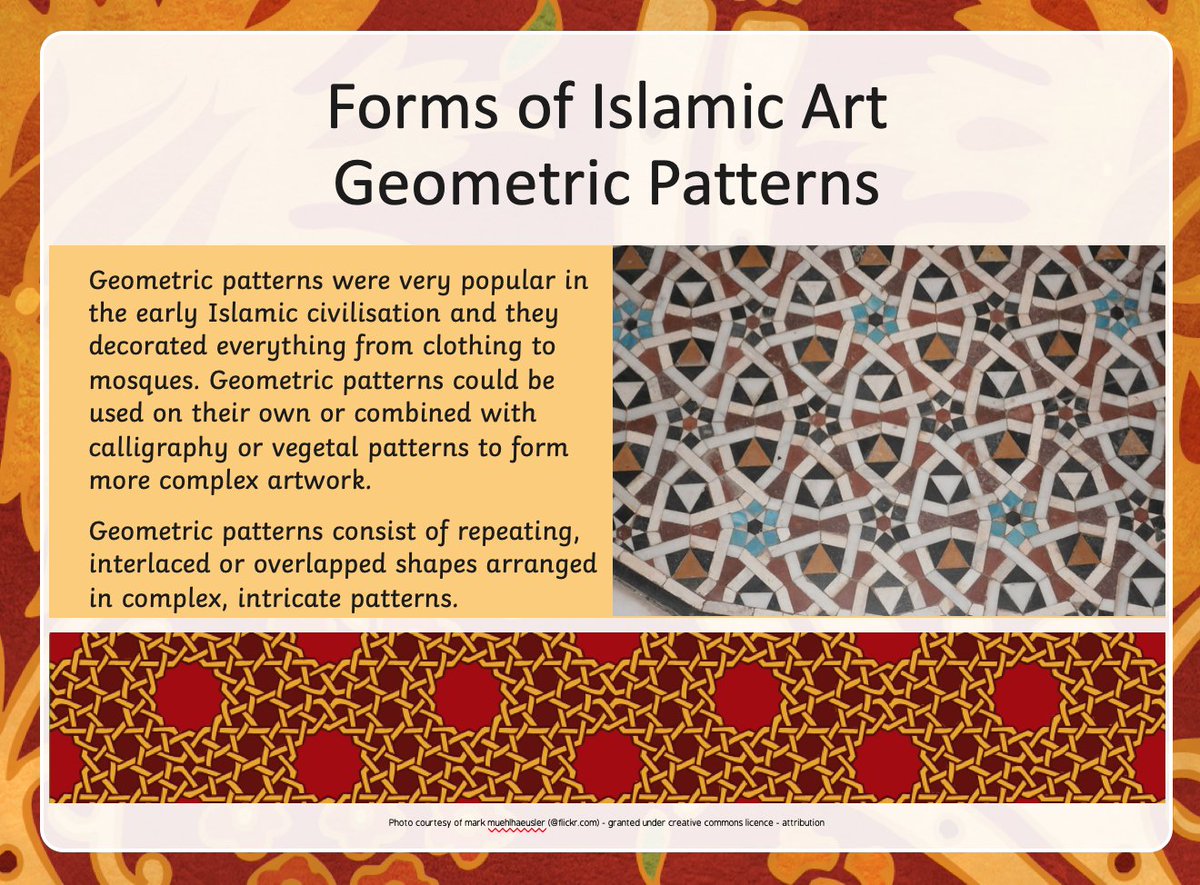 StFrancisE1's tweet photo. Good morning @StJohntheApost1! Studyladder is ready for you. The RE has been sent too. This week we are learning about Islam with a focus on Islamic art. We'd love to see your patterns. @StAnnesCPS https://t.co/END86GKCBs