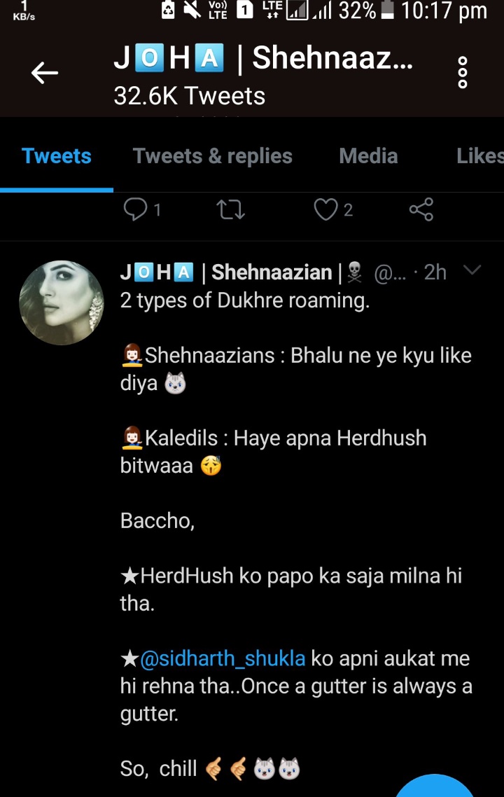 AkankshaSays_'s tweet photo. This kind of cheap behaviour is nt xpected being a Sana fan !
I haven't seen this earlier !
@ShehnaazFC2 wat is this?
Sana Stan lyk u really making it toxic hea !
If u were a true fan then u would have blvd wat she says
#PositivityFirst
Sorry to say bt u r also kaaledil https://t.co/R0SxS57J64