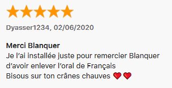 LB2S's tweet photo. Meilleur commentaire dans l'Apple Store concernant #StopCovid https://t.co/aWZMtcj7rf