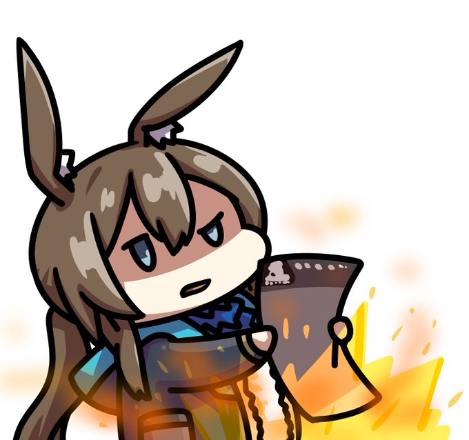 今日も仕事熱心なアーミヤちゃん

#アークナイツ 
#明日方舟 
#Arknights 