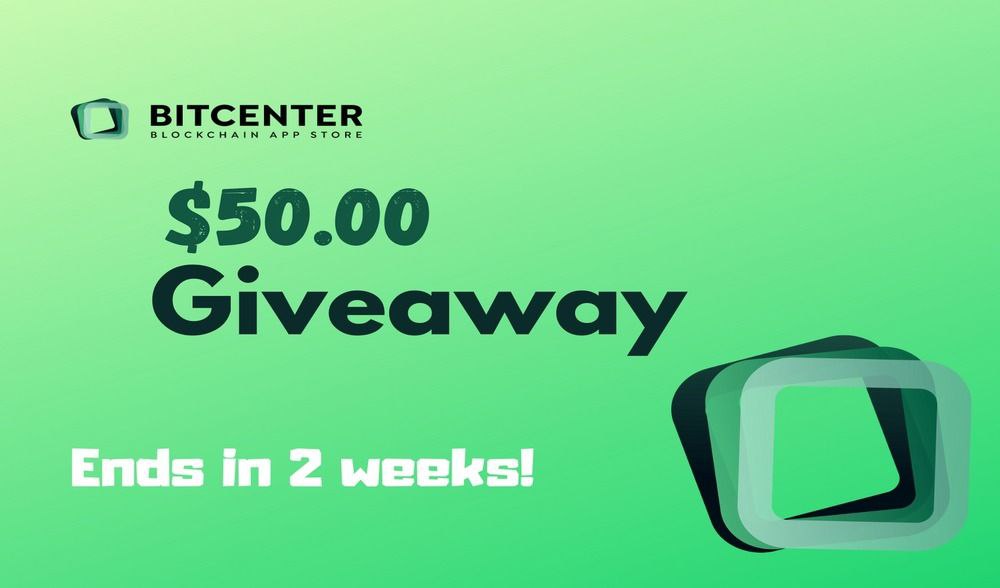 TokenPocket_TP's tweet photo. June’s gift by Bitcenter To Celebrate First Blockchain App Store Launch! 🍀

🔥50$ ETH giveaway🔥

1⃣️Follow @bitcenterads and @tokenpocket_tp 
2⃣️Retweet &amp; like
3⃣️Tag 3 friends 

Ends in 2 weeks!
Happy Winnings to everyone!
#GiveawayAlert #Crypto #ETH https://t.co/4XDCJa9ANI