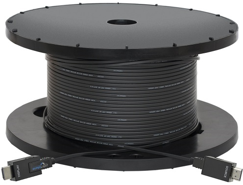 AOCとはアクティブ・オプティカル・ケーブルの略で通常のメタルケーブルより軽い、細い、ケーブル長が長い、ノイズの影響を受けにくいなどの特徴があります。弊社取扱のDVIGear社のDVI-25シリーズは18Gbpsまで対応した製品になっています。#ミックスウェーブ