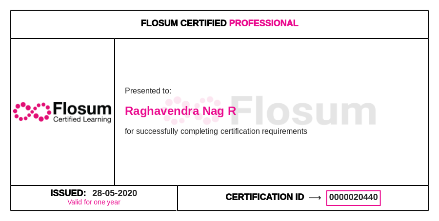 RnagR's tweet photo. #FlosumCertifiedProfessional https://t.co/LFFpVw5qOH
