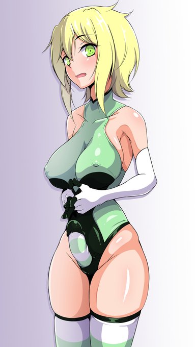 [R-18] 生えちゃった #戦姫絶唱シンフォギア #暁切歌 #ギアインナー #ふたなり https://t.co/pxKVuJf2DF 