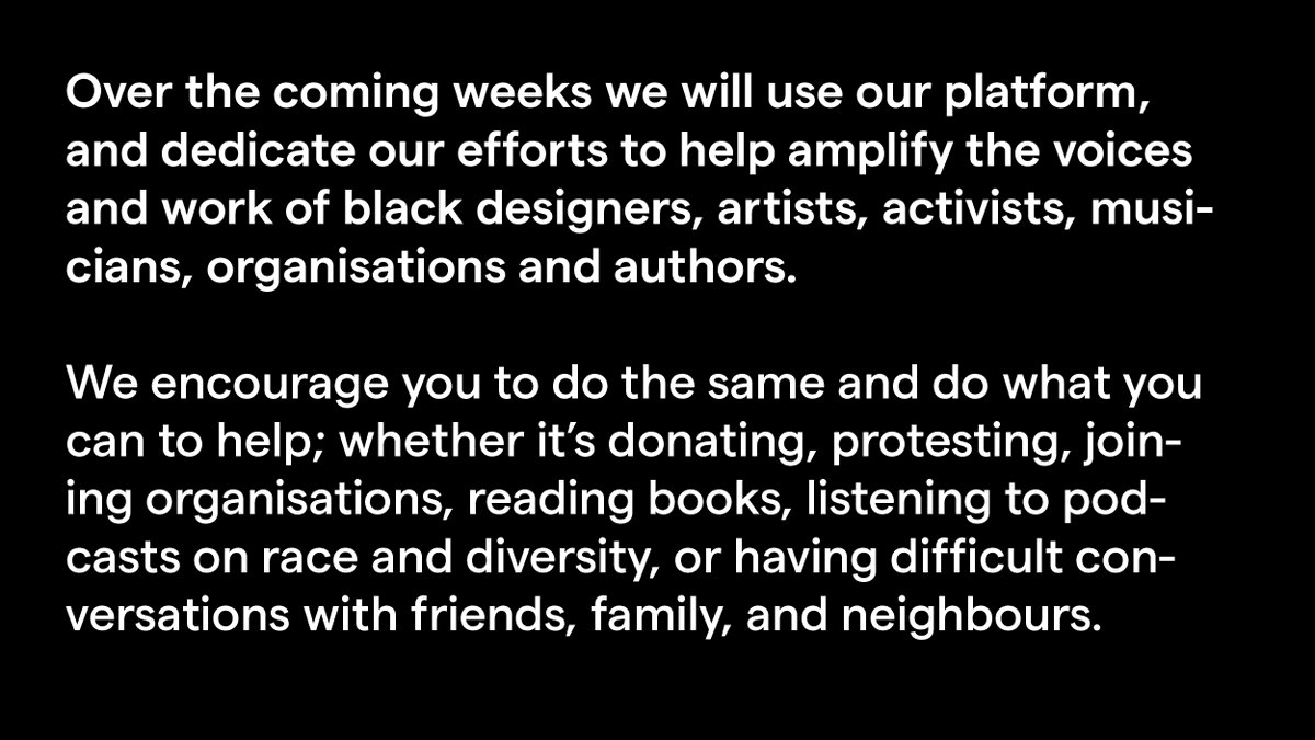 FiascoDesign's tweet image. We have been heartbroken by recent events &amp;amp; the continued unjust treatment of the Black community.

We will not stand idly by. Over the coming months we plan to use our platform to help promote &amp;amp; amplify Black music, arts &amp;amp; culture. 

We stand in solidarity against racism.