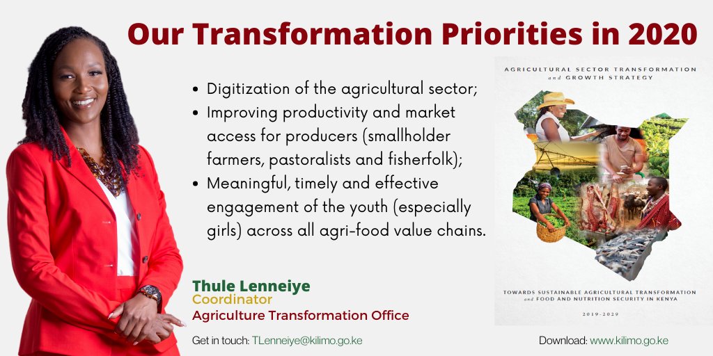 Ministry of Agriculture & Livestock Development (@kilimoke) on Twitter photo Today at the <a href="/USAIDKenya/">USAID Kenya</a> <a href="/FeedtheFuture/">Feed the Future</a> Implementing Partners Policy Working Group, the Agriculture Transformation Office Coordinator Thule Lenneiye <a href="/missthool/">Thule Lenneiye</a> began engaging stakeholders on the implementation of the ASTGS with Digitization & Youth Engagement taking priority. Today at the <a href="/USAIDKenya/">USAID Kenya</a> <a href="/FeedtheFuture/">Feed the Future</a> Implementing Partners Policy Working Group, the Agriculture Transformation Office Coordinator Thule Lenneiye <a href="/missthool/">Thule Lenneiye</a> began engaging stakeholders on the implementation of the ASTGS with Digitization & Youth Engagement taking priority.