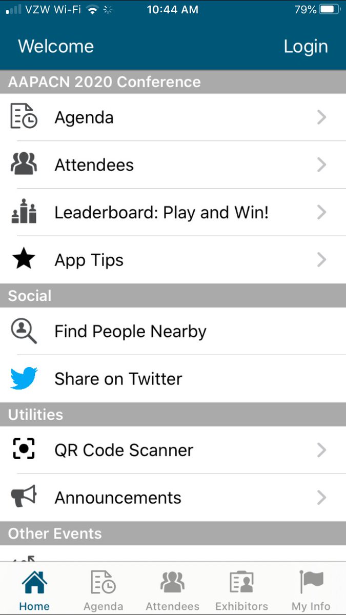 Another week of virtual conferences using the AgendaPop app--this time, one hosted by @aapacn