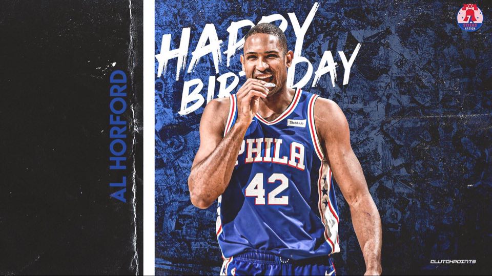 Join Sixers Nation in wishing 5x All-Star, Al Horford, a happy birthday!  