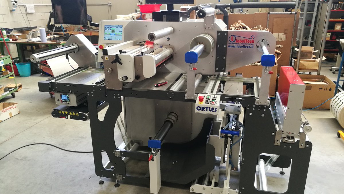 Our latest installation: Ortles 530mm web width full accessorized