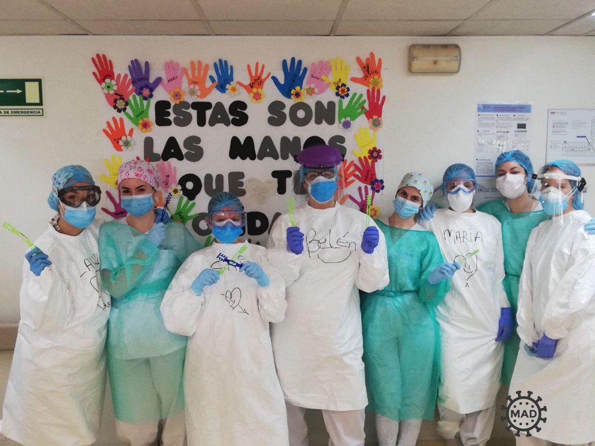 El #personalsanitario recibe el Premio Princesa de Asturias de la Concordia 2020! 

ENHORABUENA por este merecido #reconocimiento!  Os lo merecéis, ahora y siempre 👏👏 

GRACIAS por tanto! #Covid_19