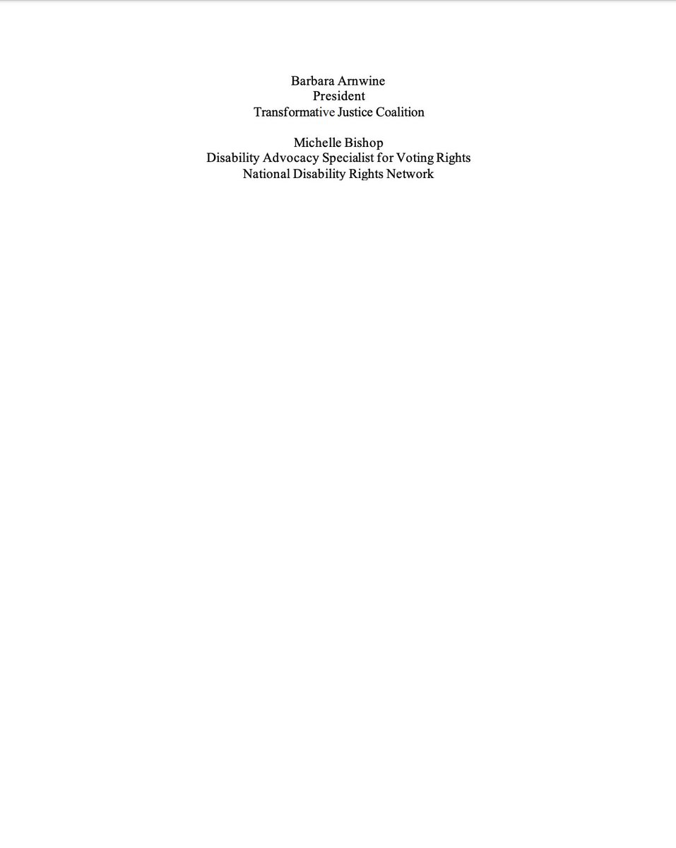 Screenshot of page 2 of the hearing announcement, which includes the names of the witnesses mentioned in the tweet.