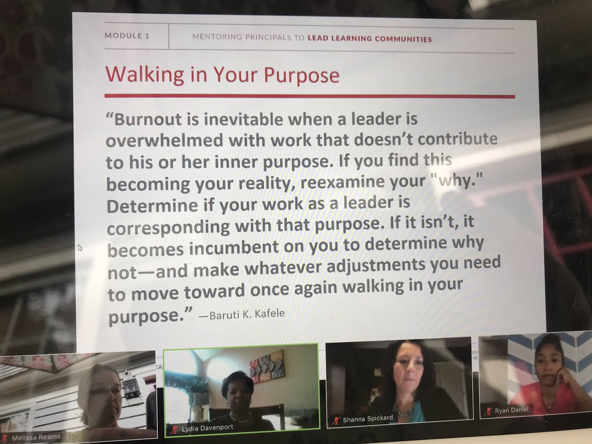 People don’t buy what you do, they buy why you do it-Simon Sinek #whymatters #walkinyourpurpose Great start to @naesp mentor training! #NAESPLLC #oneccps