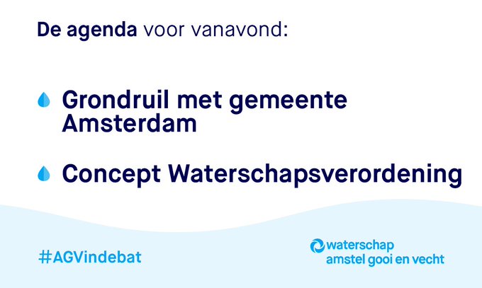 Kijk vanavond om 19:30 uur naar de digitale vergadering van @waterschapsagv. #AGVindebat 👇
👩💻 https://t.co/LEeQONZMFy 👨💻