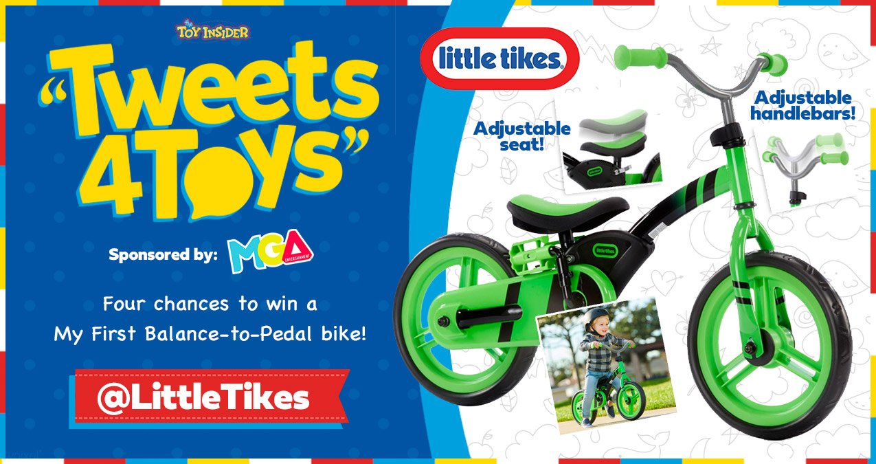 The Toy Insider on X Name the two modes that the LittleTikes My First Balance to Pedal Bike can transition between Answer for a chance to win a LittleTikes bike of your own tweets4toys