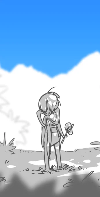 誰も頼んでないけど!気に入ってるやつのスマホ壁紙作っちゃ!
#しいなーと #お花畑青空大写生大会 #れなの鳥っくあーと 