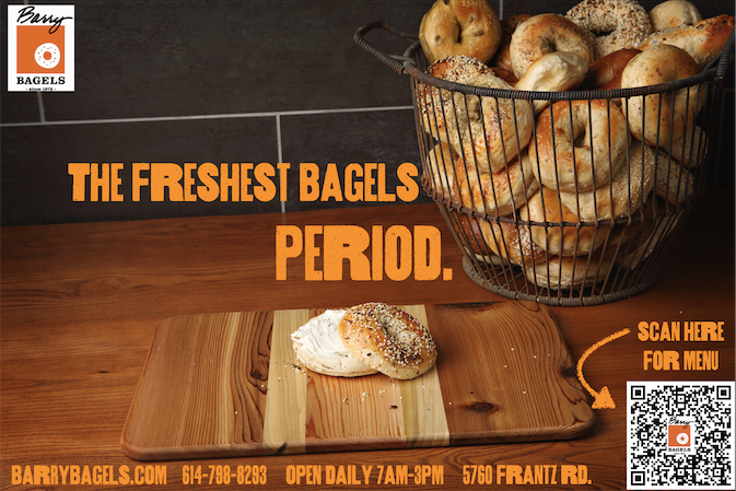 BarrysColumbus's tweet photo. Today is a great day for a Barry Bagel.
ORDER HERE: https://t.co/utwyMppnnq
.
.
#buylocal #supportlocal #smallbusiness #onlineordering #delivery #barrybagels #bagellove #cbus #dublinohio #betteronabagel #bagelsofinstagram #FoodserviceStrong 
#SaveRestaurants https://t.co/aZUdEf7XTc