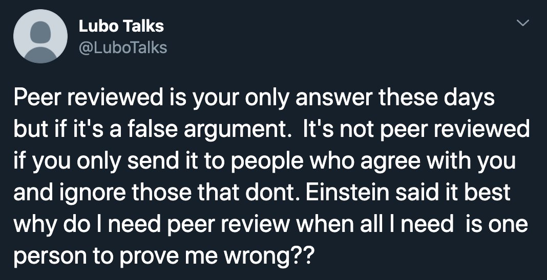 What do you do when there is no peer-reviewed studies to support you? Climate deniers slam the peer-review process. How sad and desperate of them... and more proof that climate denial is a lost cause - #climatecrisis #climatechange