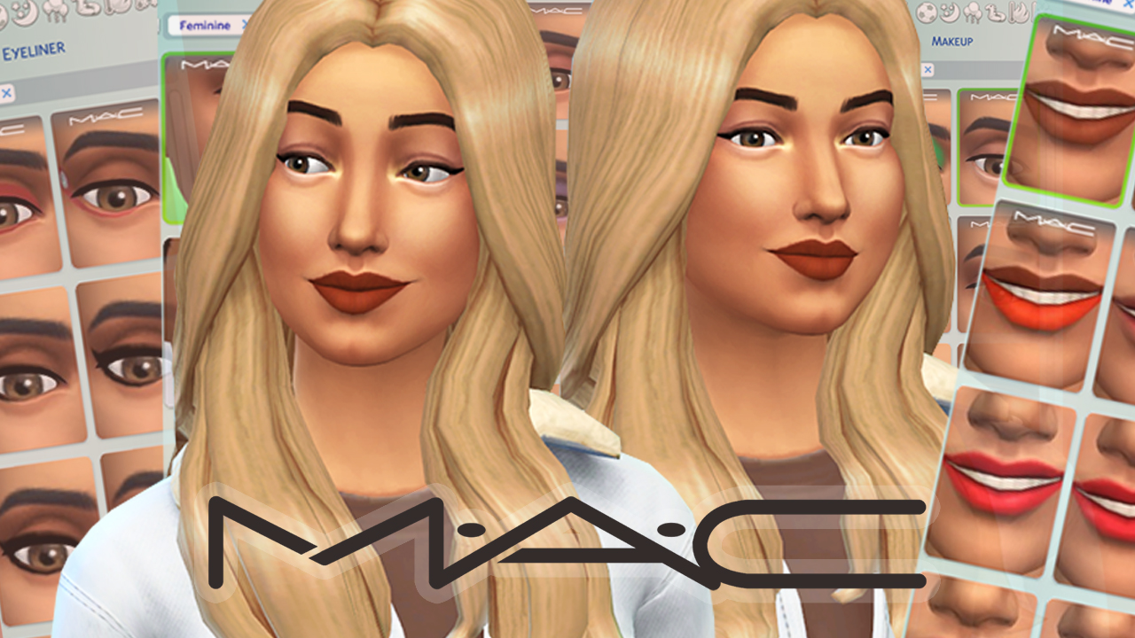 Dawn 🏡💜🌼 on X: The Sims 4 is getting free MAC makeup! Update your game  now! 💋💄   / X