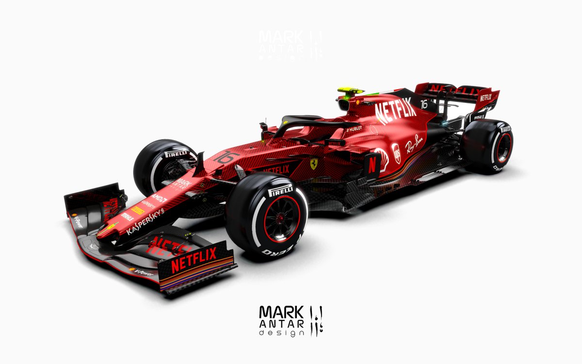 markantardesign's tweet photo. What if Ferrari were sponsored by @netflix
#Ferrari #Netflix #LiveryDesign #Ferrari2020 #F1 #Formula1 https://t.co/QgFBv7zPhg