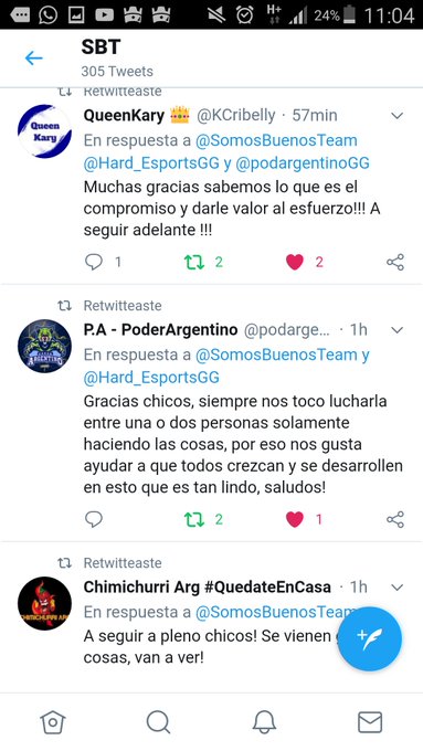 Gracias chiques... nosotros estamos para SUMAR. Desde nuestra humildad y compromiso. CR, no esta manchado<a href="/tag/mvp"class="tags"><span>#mvp</span></a><a href="/tag/sbt"class="tags"><span>#sbt</span></a><a href="/tag/vamosxmas"class="tags"><span>#vamosxmas</span></a><a href="/tag/dalequesomos"class="tags"><span>#dalequesomos</span></a>