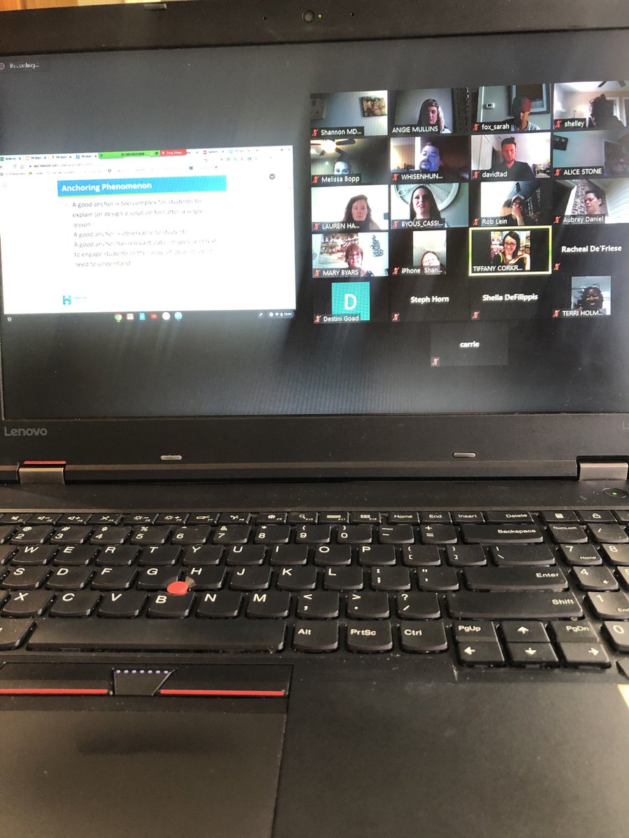 MullinsSciTchr's tweet image. PD looks a little different these days. A great day of learning with ⁦7th grade teachers as we dive into curriculum resources. #HCS_Science ⁦@hamcoschools⁩