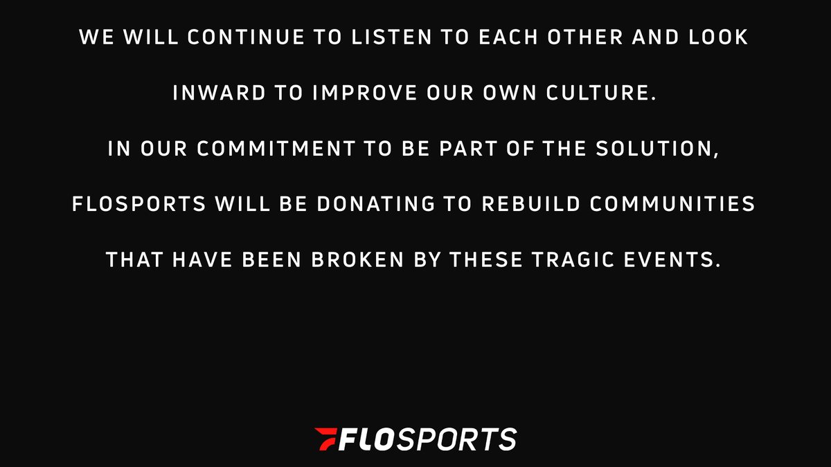 FloElite's tweet image. We stand with you.