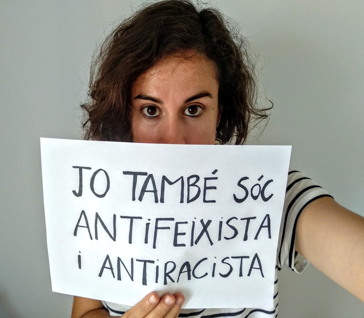 judith_calabria's tweet image. Jo també sóc antifeixista i antiracista #RegularitzacioXTotes, #ObrimFronteres, #StopVOX i #BlackLivesMatter