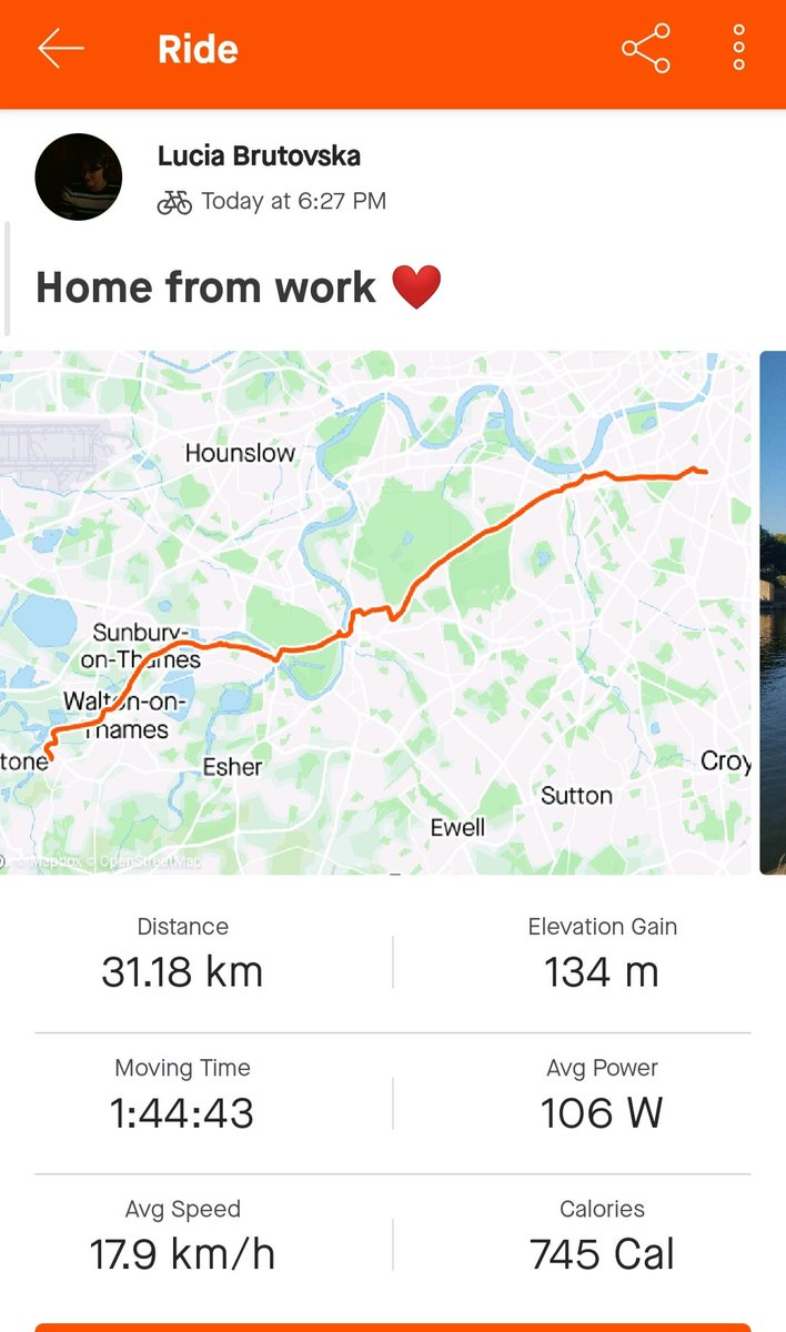 WorldMarkFilms's tweet photo. Finding new ways of commuting to the office in these times has it's perks 👌🏻 saving the environment, getting some exercise + the views!!!
#cycletowork https://t.co/YsAyEqNNNc