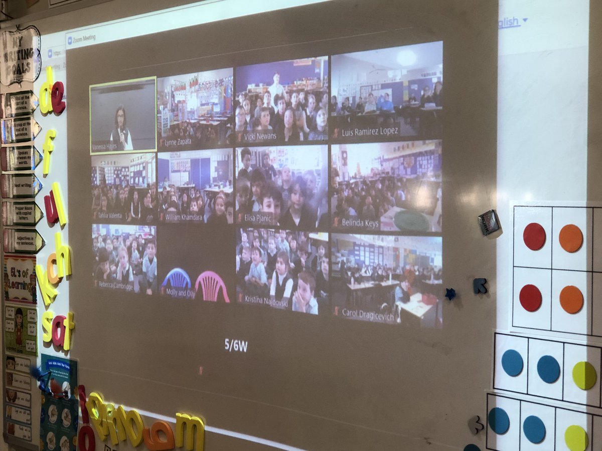 EdensorParkPS's tweet photo. Today our school held our first school assembly via Zoom. A huge thanks goes out to Miss Hayes and our school leaders, who worked very hard on the scripts and all of the technical aspects of this new endeavour. https://t.co/OUlgsnm8S5